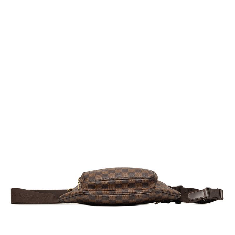 Louis Vuitton Damier Bum Bag Melville Brown Leather — view 3
