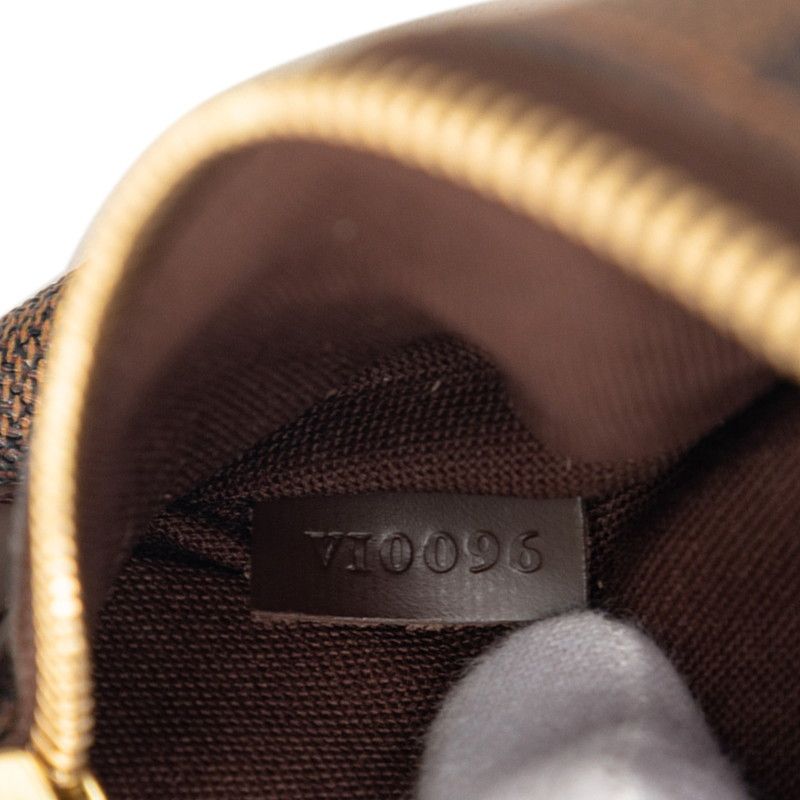 Louis Vuitton Damier Bum Bag Melville Brown Leather — view 6