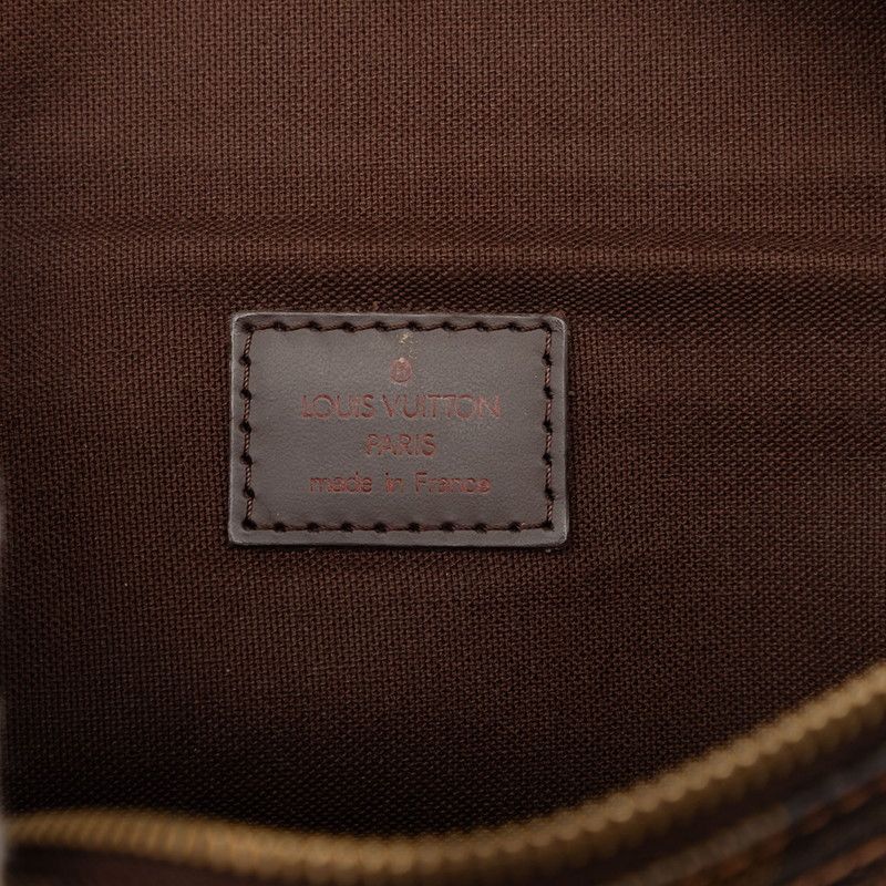 Louis Vuitton Damier Bum Bag Melville Brown Leather — view 5