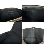 Louis Vuitton Monogram Shoulder Bag Canvas Black — view 8