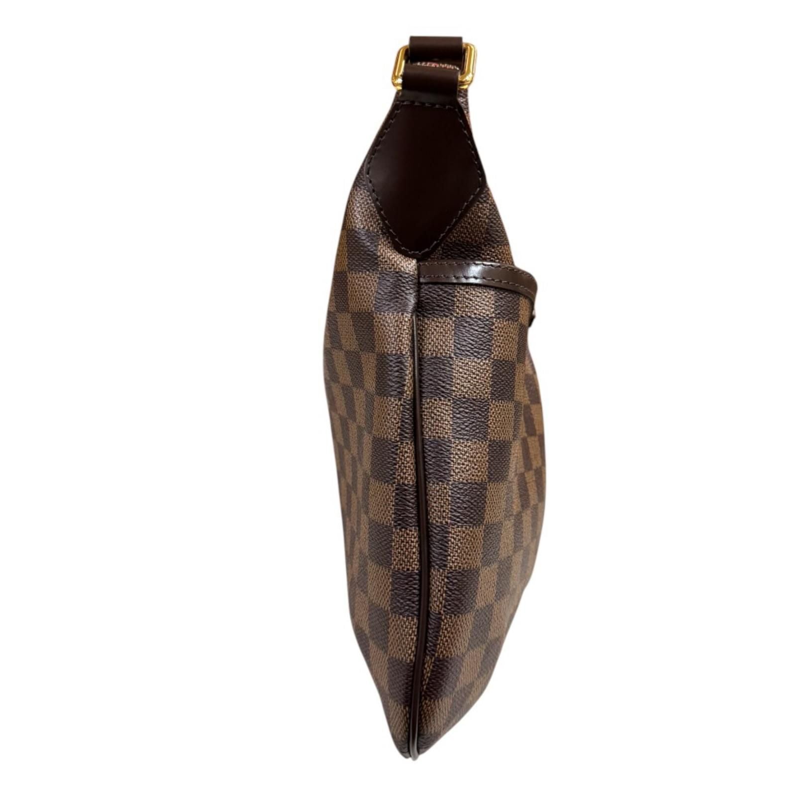 Louis Vuitton Blue Msbeli PM Damier Shoulder Bag Canvas Brown — view 4