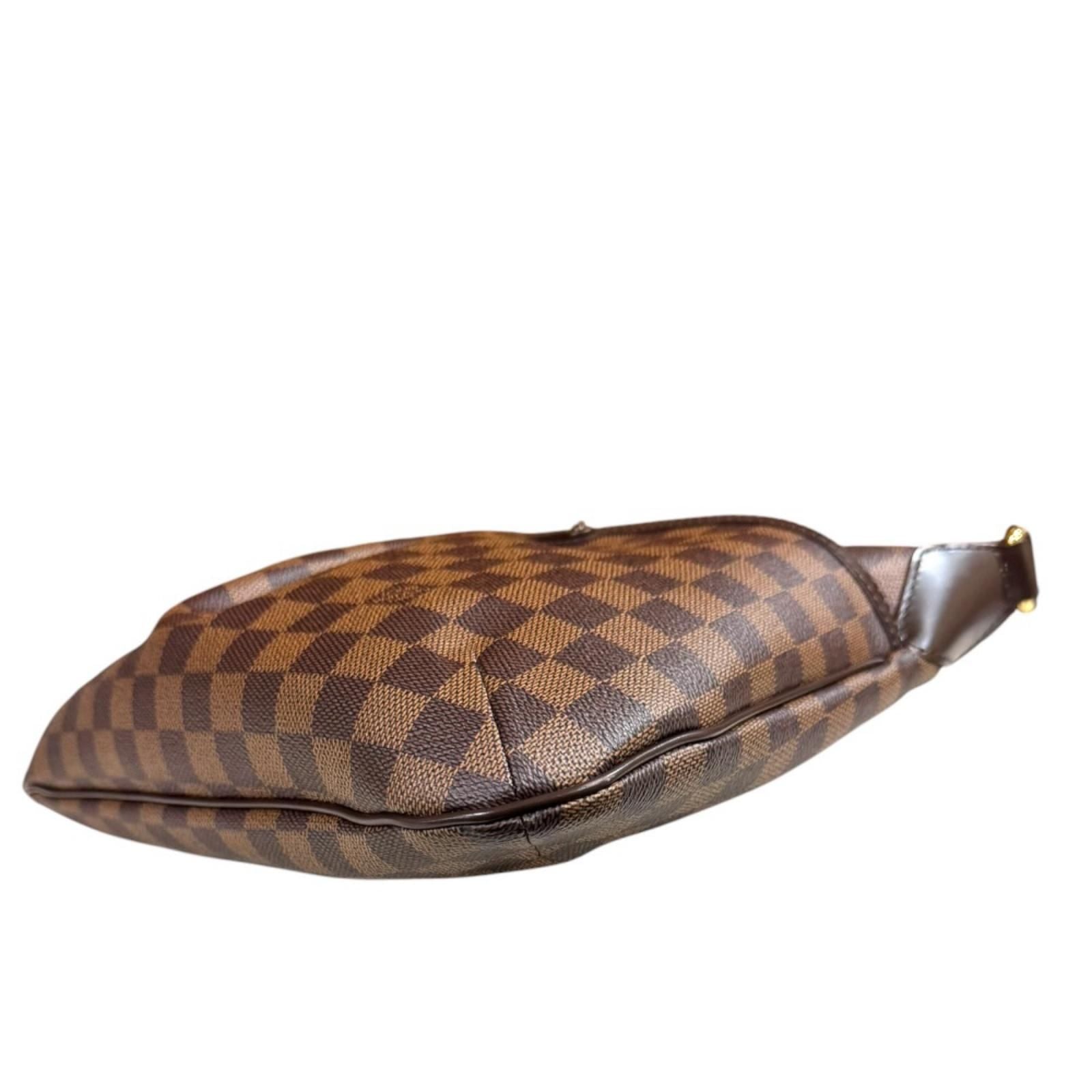 Louis Vuitton Blue Msbeli PM Damier Shoulder Bag Canvas Brown — view 5