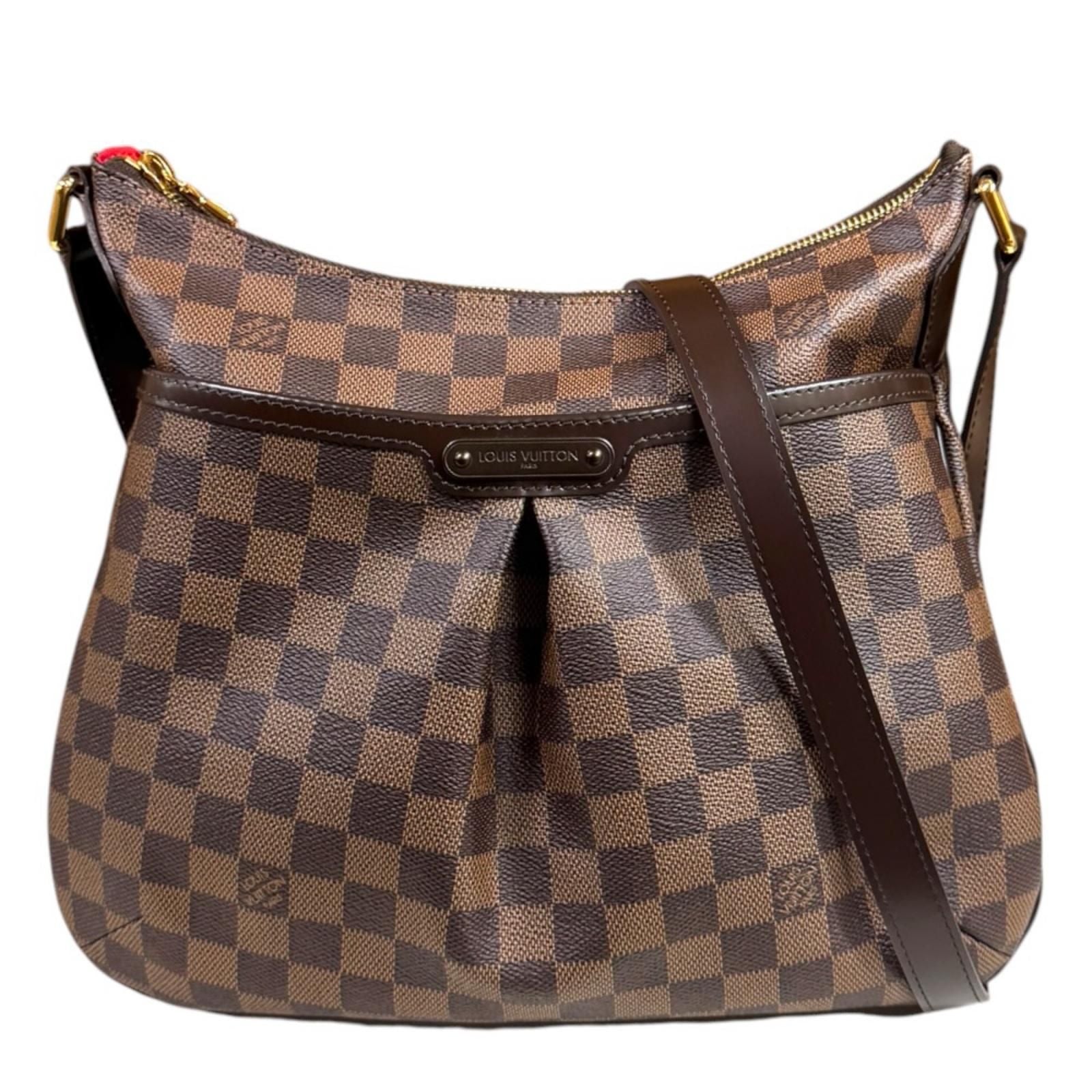 Louis Vuitton Blue Msbeli PM Damier Shoulder Bag Canvas Brown