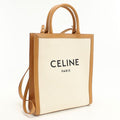 Celine Tee Hippopotamus 2-Way Tote Canvas