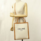 Celine Tee Hippopotamus 2-Way Tote Canvas — view 8