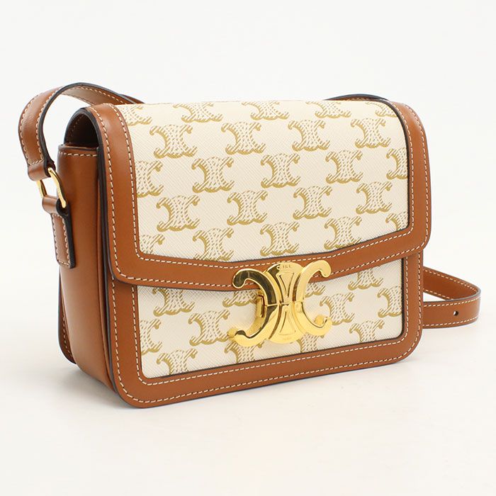 Celine Tee Triomphe Canvas Crossbody Shoulder