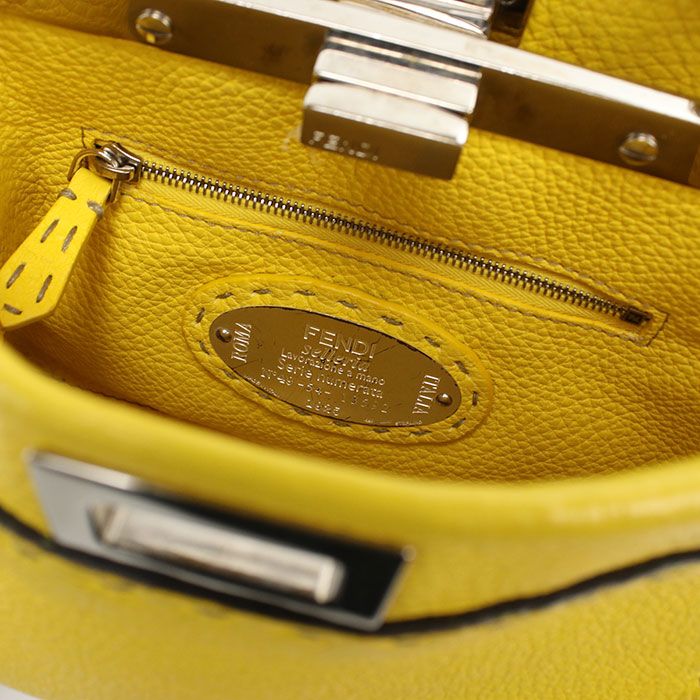 Fendi 2-Way Peekaboo Mini Handbag — view 6