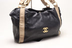 Chanel Lambskin Bicolor Chain Tote — view 4