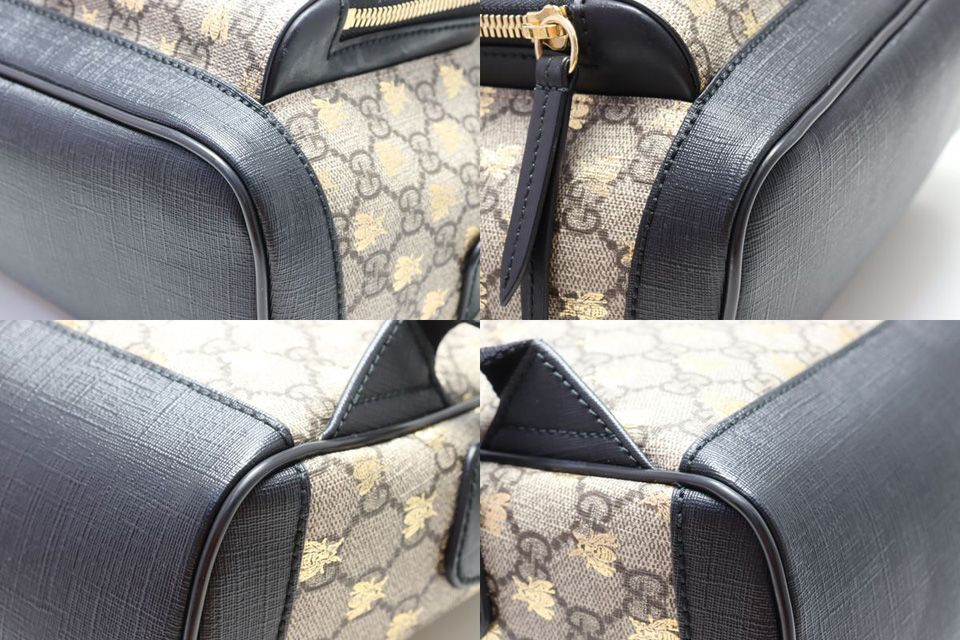 Gucci GG Supreme Bee Backpack — view 5