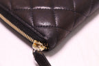Chanel Quilted Lambskin Zip Around Wallet — view 4