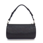 Gucci Shoulder Bag Blanc Di Small Aacpy Leather Cotton Silver — view 2