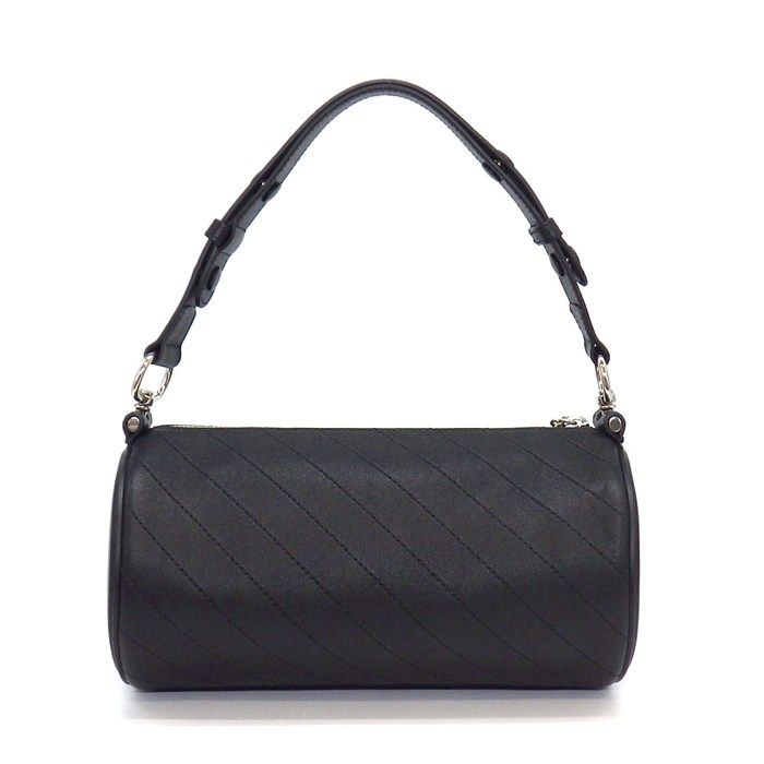 Gucci Shoulder Bag Blanc Di Small Aacpy Leather Cotton Silver — view 2