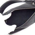 Gucci Shoulder Bag Blanc Di Small Aacpy Leather Cotton Silver — view 5
