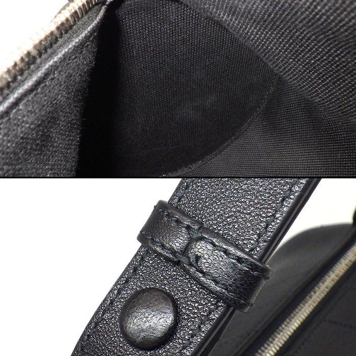 Gucci Shoulder Bag Blanc Di Small Aacpy Leather Cotton Silver — view 8