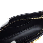 Celine Shoulder Bag Tiri Black Shiny Calfskin Gold — view 6
