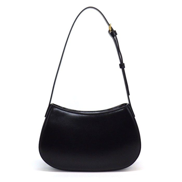 Celine Shoulder Bag Tiri Black Shiny Calfskin Gold — view 2