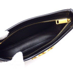 Celine Shoulder Bag Tiri Black Shiny Calfskin Gold — view 5
