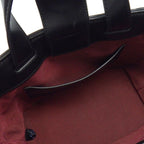 Gucci Shoulder Bag GG Marmont Small Tote Black Lambskin Leather Gold — view 6