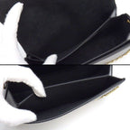 Louis Vuitton Shoulder Bag Neo Sun Cloud Monogram Canvas Black Leather — view 6