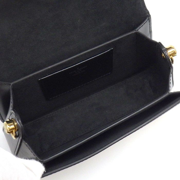 Louis Vuitton Shoulder Bag Neo Sun Cloud Monogram Canvas Black Leather — view 5