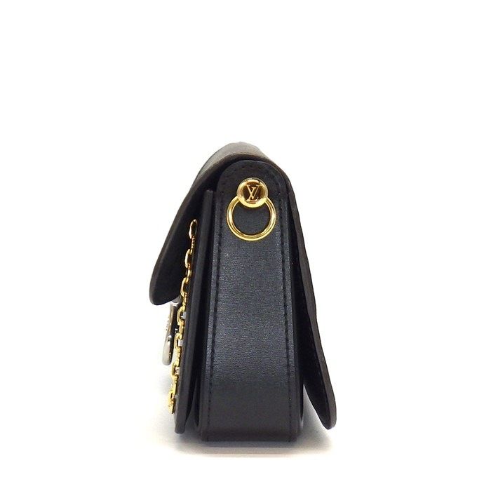 Louis Vuitton Shoulder Bag Neo Sun Cloud Monogram Canvas Black Leather — view 3