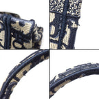 Dior Tote Book Ecru White Oblique Embroidery — view 7