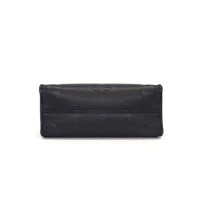 Louis Vuitton Handbag On The Go BB Black Monogram Empreinte Leather Gold — view 4