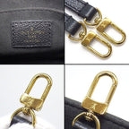 Louis Vuitton Handbag On The Go BB Black Monogram Empreinte Leather Gold — view 6