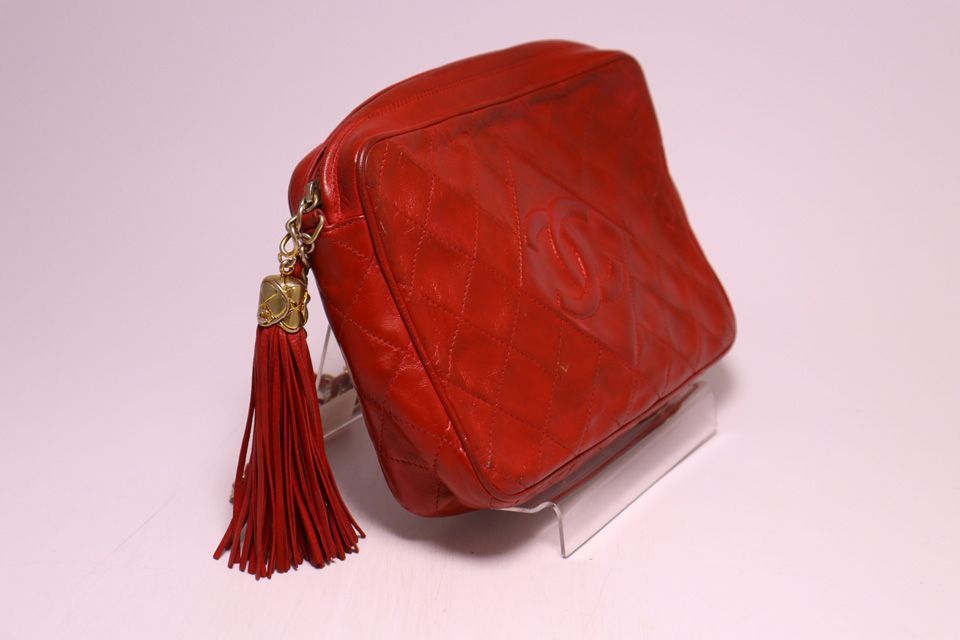 Chanel Lambskin Quilted Chain Shoulder — view 4