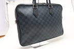 Louis Vuitton Damier Cobalt Dandy MM Briefcase Business — view 4