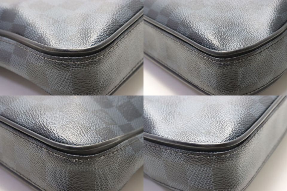 Louis Vuitton Damier Cobalt Dandy MM Briefcase Business — view 5