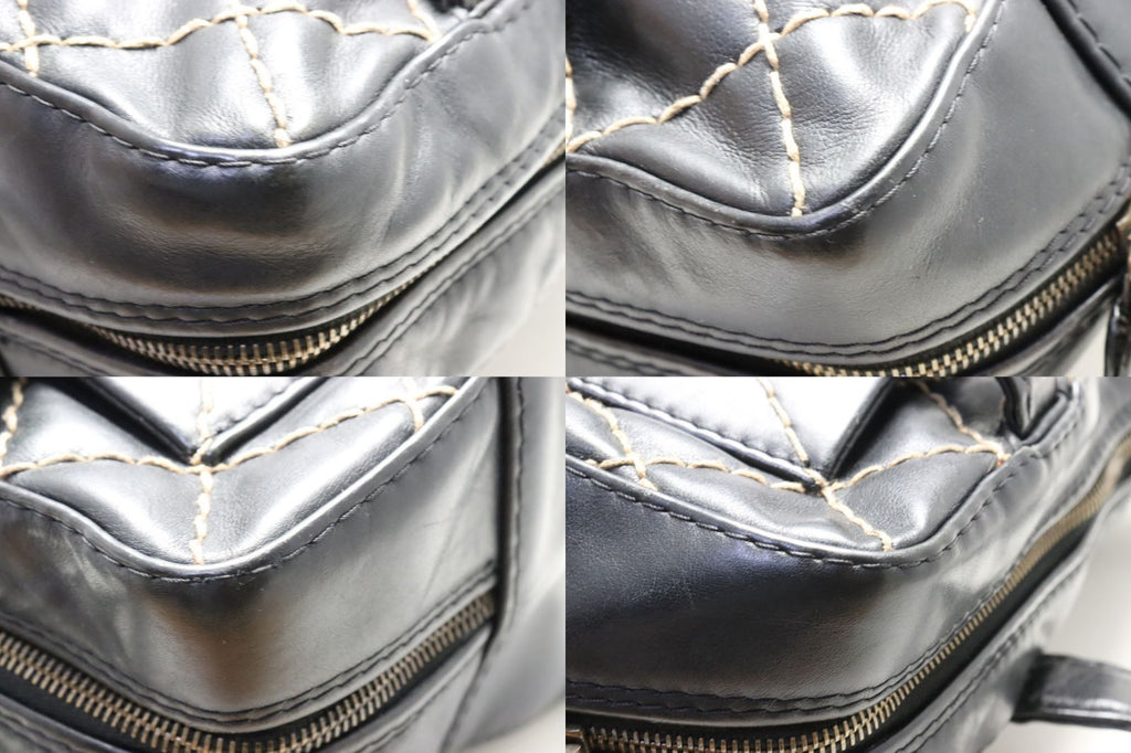 Chanel Wild Stitch Leather Handbag Mini — view 5