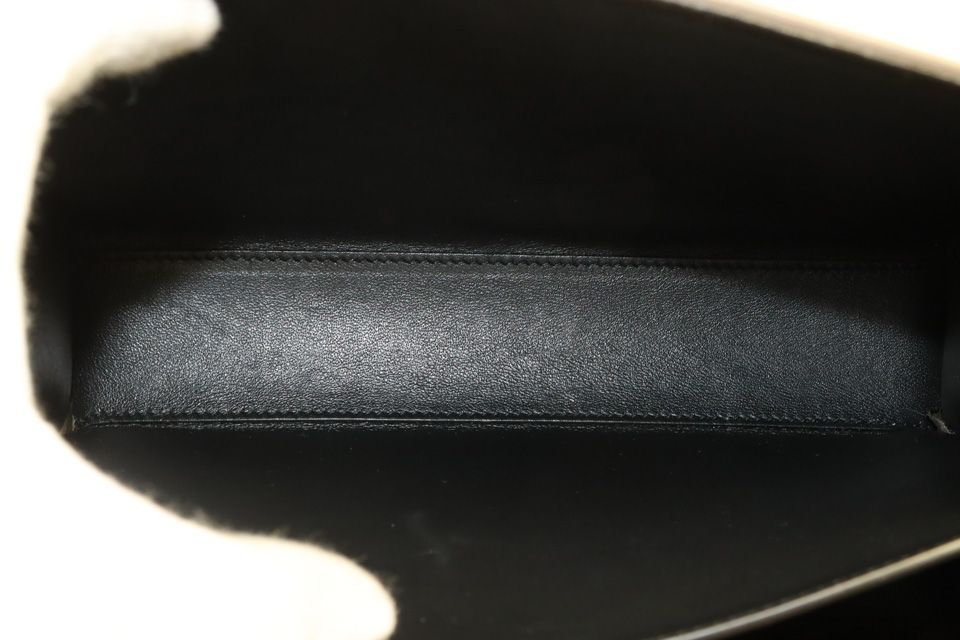 Saint Laurent Gray Leather Cassandra 2-Way Shoulder — view 7