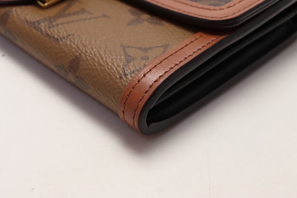 Louis Vuitton Monogram Reverse Portefeuille Dauphine Wallet — view 5