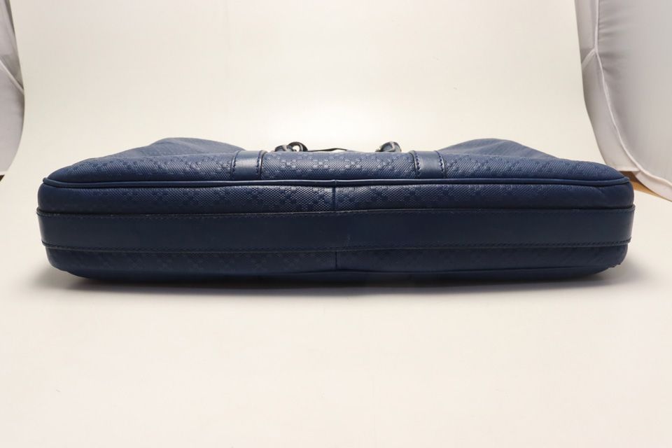 Gucci Diamante Leather Business Briefcase — view 3