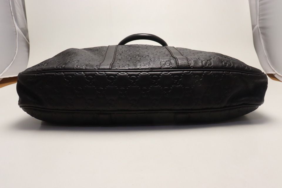 Gucci Guccissima Leather Business Briefcase — view 3