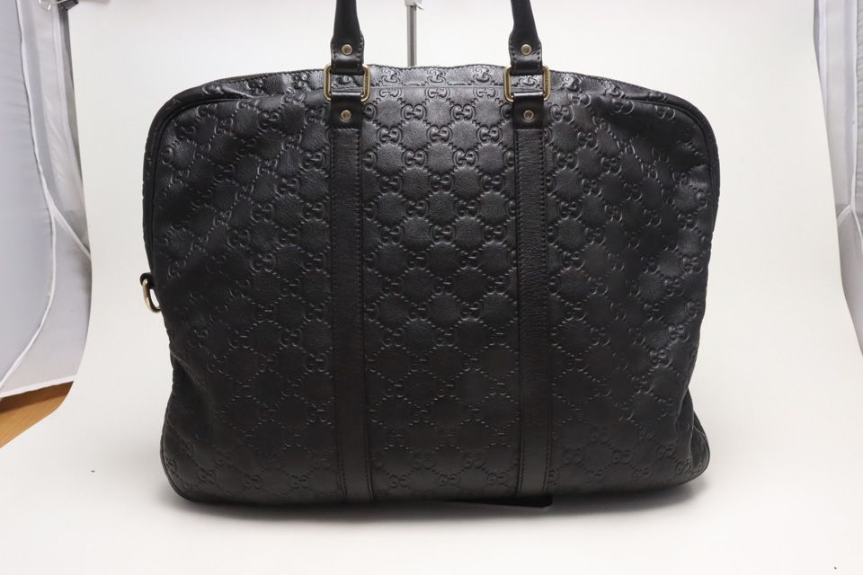 Gucci Guccissima Leather Business Briefcase — view 2