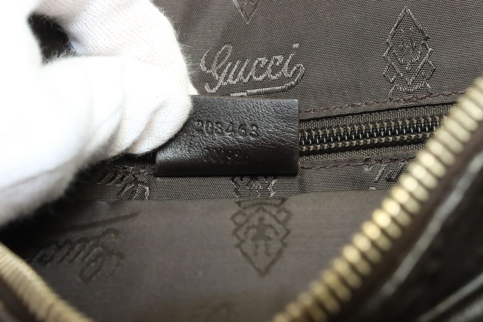 Gucci Guccissima Leather Business Briefcase — view 9