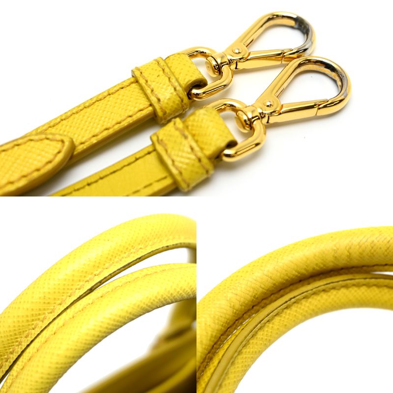 Prada Shoulder Bag Yellow — view 5