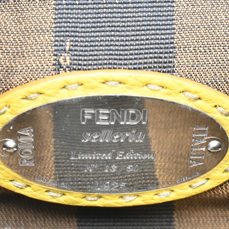 Fendi Handbag Yellow — view 8