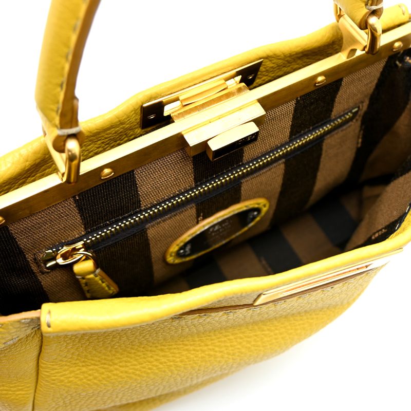 Fendi Handbag Yellow — view 6