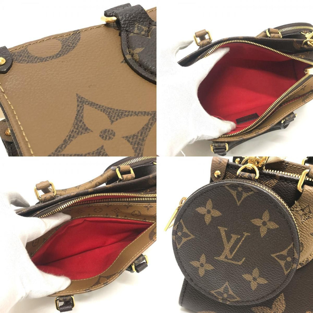 Louis Vuitton Handbag On The Go East West Monogram Canvas Black — view 8