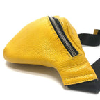 Fendi Waist Bag Selleria Crossbody Leather Yellow — view 3