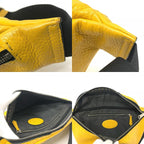 Fendi Waist Bag Selleria Crossbody Leather Yellow — view 8