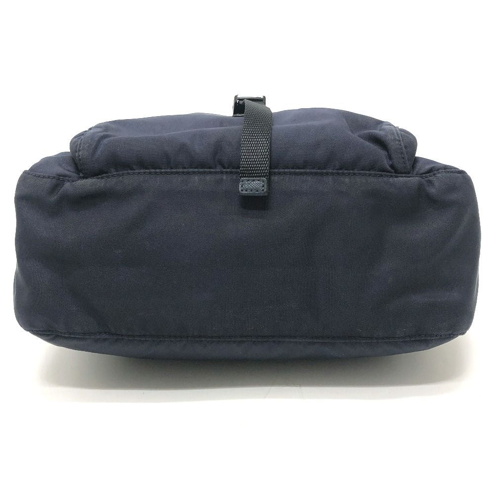 Prada Shoulder Bag Triangle Nylon Navy — view 5