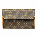 Louis Vuitton Pochette Florentine Monogram Waist Bag Canvas
