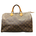 Louis Vuitton Speedy 35 Monogram Handbag Canvas