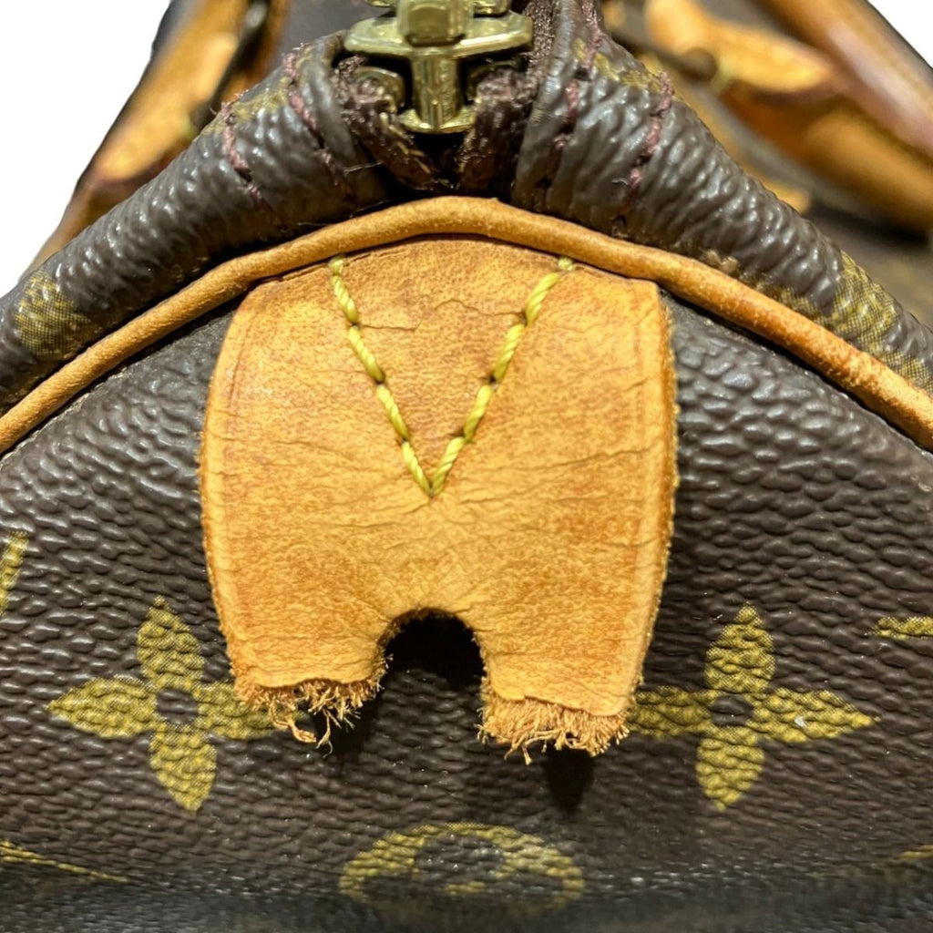Louis Vuitton Speedy 35 Monogram Handbag Canvas — view 6