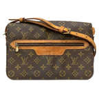Louis Vuitton Saint Germain 28 Monogram Shoulder Bag Leather