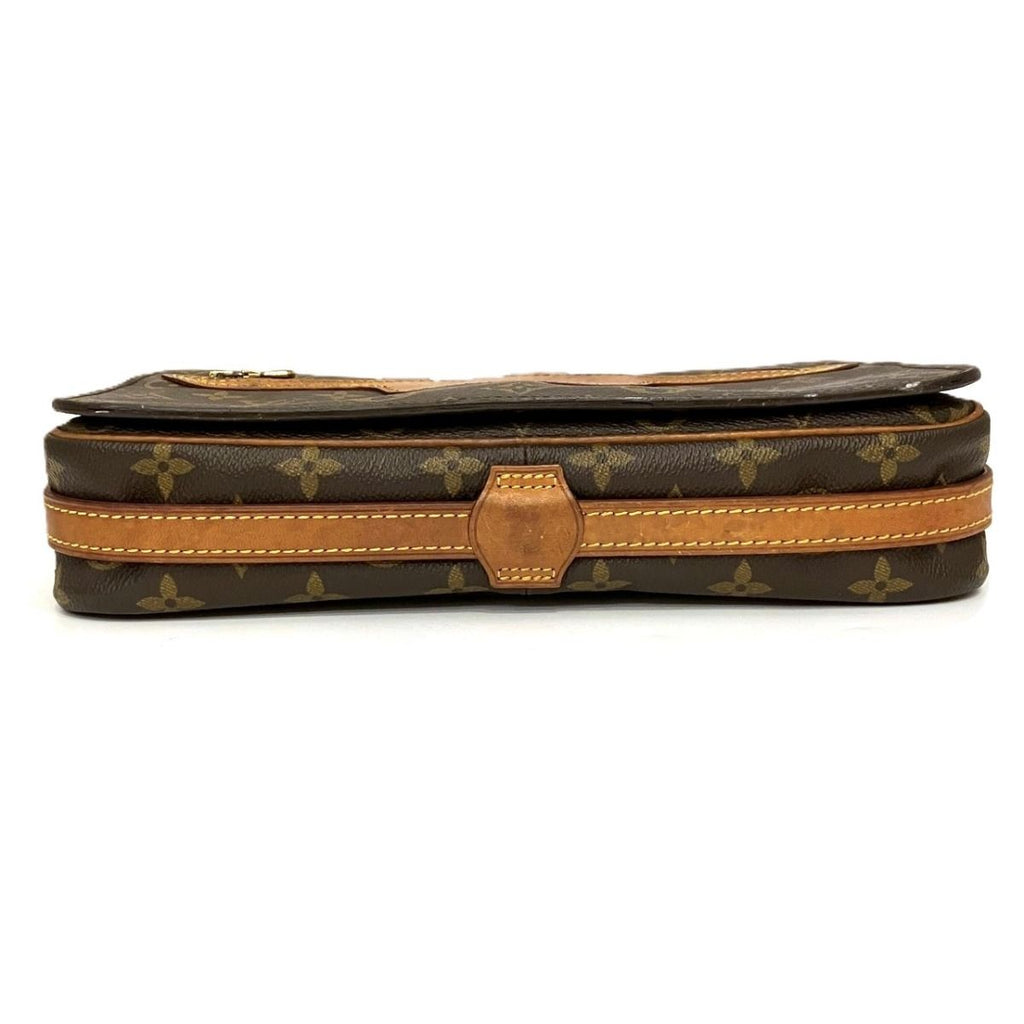 Louis Vuitton Saint Germain 28 Monogram Shoulder Bag Leather — view 3